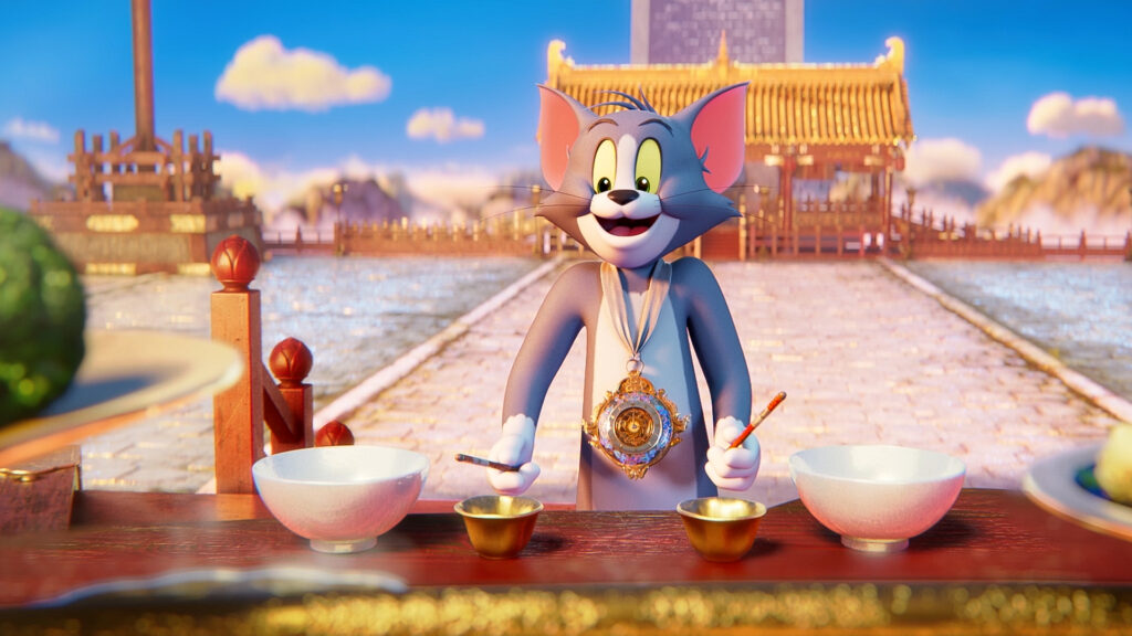 Cena de "Tom e Jerry: Uma Aventura no Museu"- Divulgação Imagem Filmes