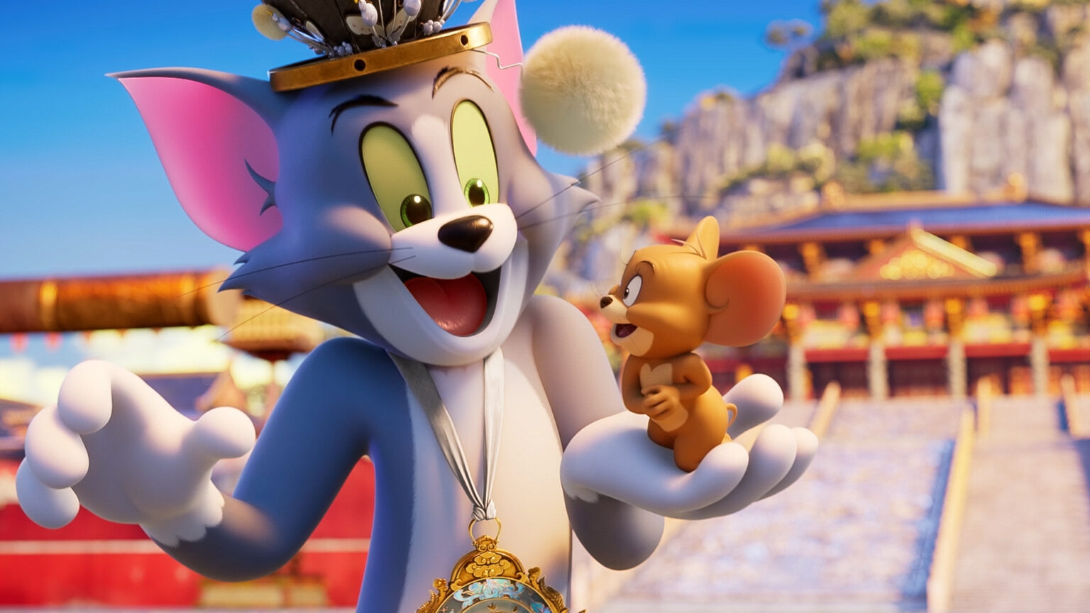 Cena de "Tom e Jerry: Uma Aventura no Museu"- Divulgação Imagem Filmes