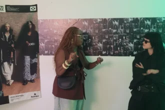 Rafa Pinah e Ana Clara Watanabe em foto de Alvaro Tallarico