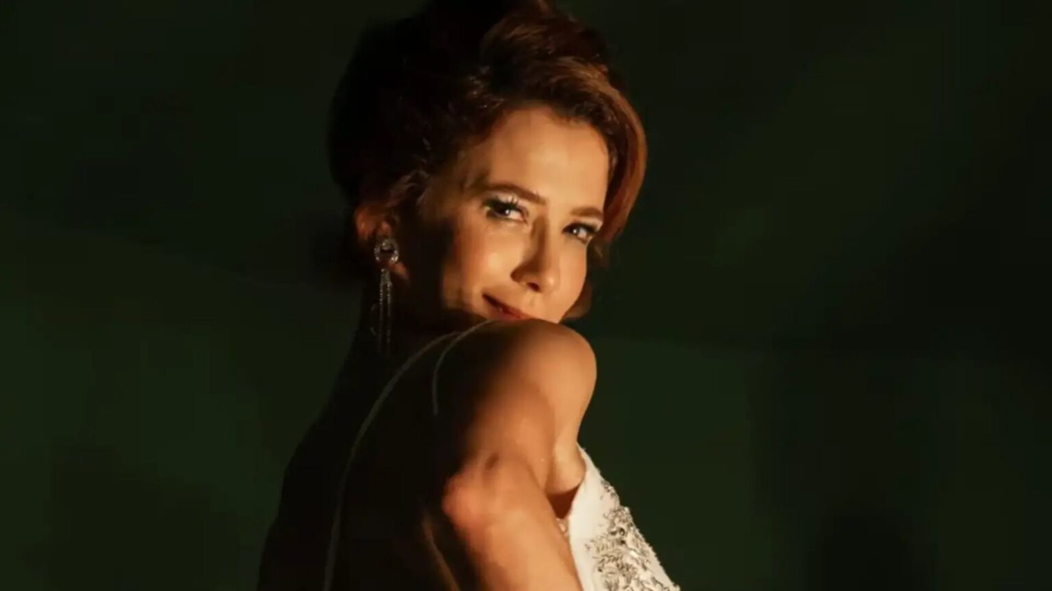 Marjorie Estiano em cena de "Angela Diniz: Assassinada e Condenada"- Divulgação Conspiração Filmes