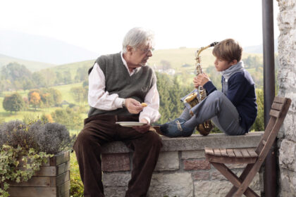 Reynaldo Gianecchini e Giancarlo Giannini em cena de "Diminuta"- Divulgação