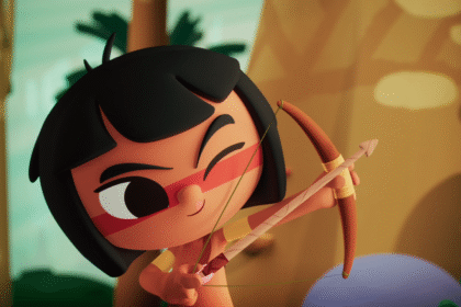 Cena de 'Tainá e os Guardiões da Amazônia – Em Busca da Flecha Azul'- Divulgação Paris Filmes