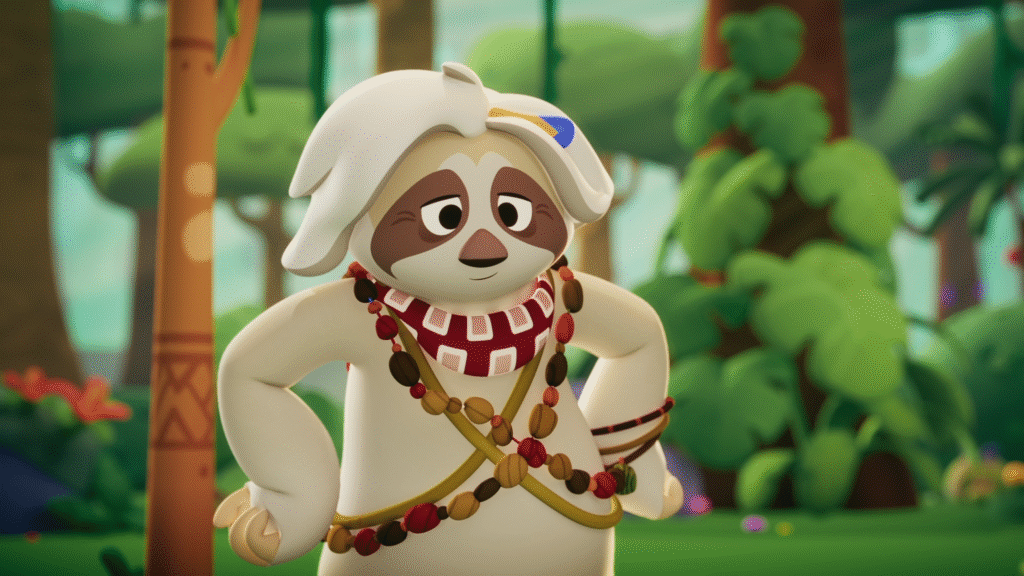 Cena de 'Tainá e os Guardiões da Amazônia – Em Busca da Flecha Azul'- Divulgação Paris Filmes