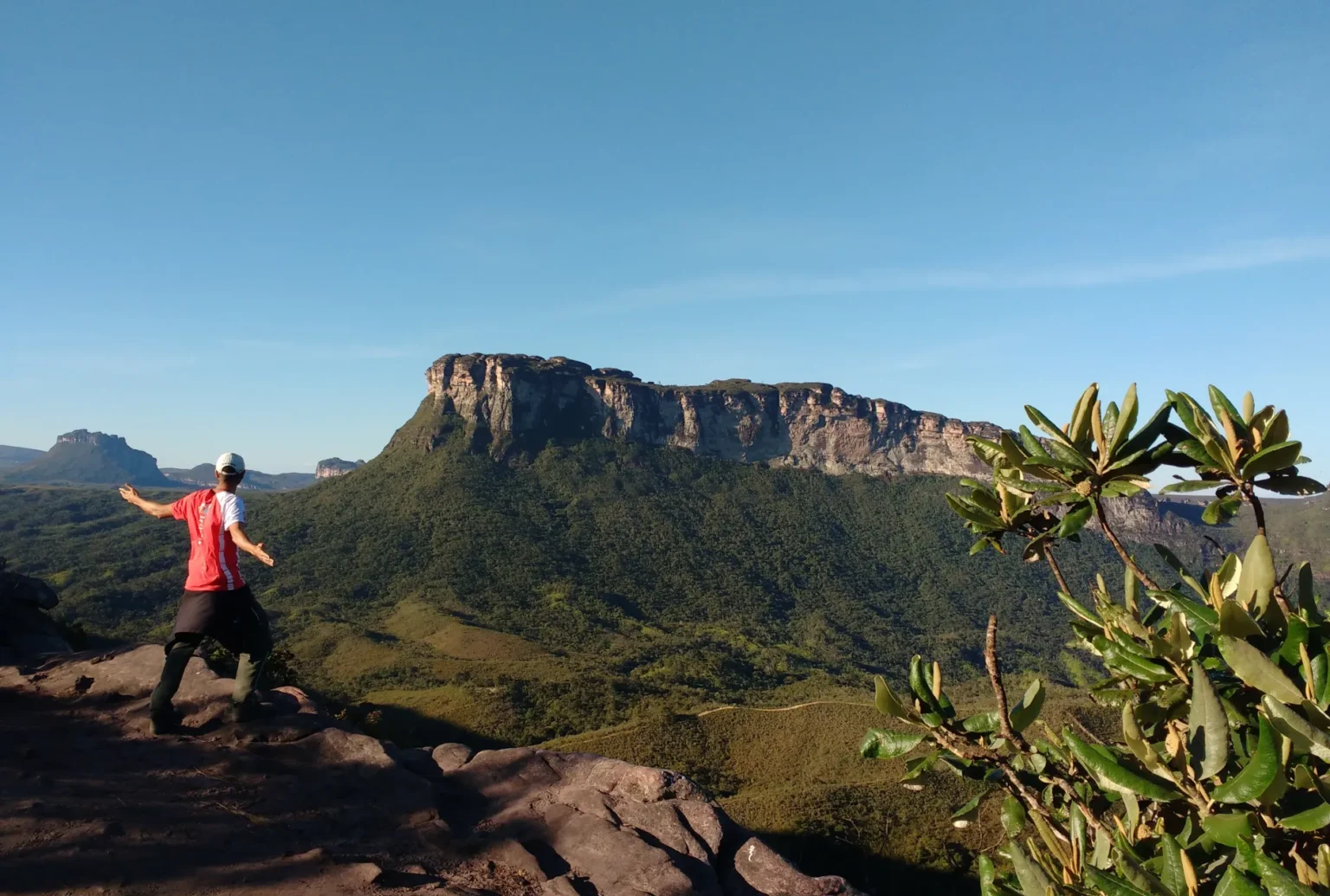 Alvaro Tallarico no Vale do Pati , chapada diamantina