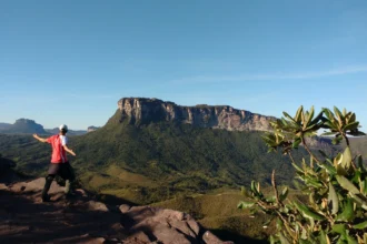 Alvaro Tallarico no Vale do Pati , chapada diamantina