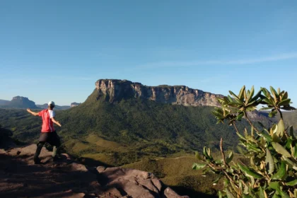 Alvaro Tallarico no Vale do Pati , chapada diamantina