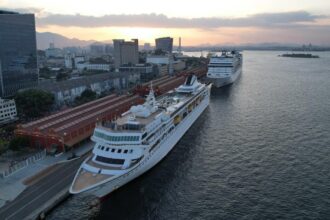 Rio recebe navio-hospital chinês e 7 mil turistas em cruzeiros da MSC