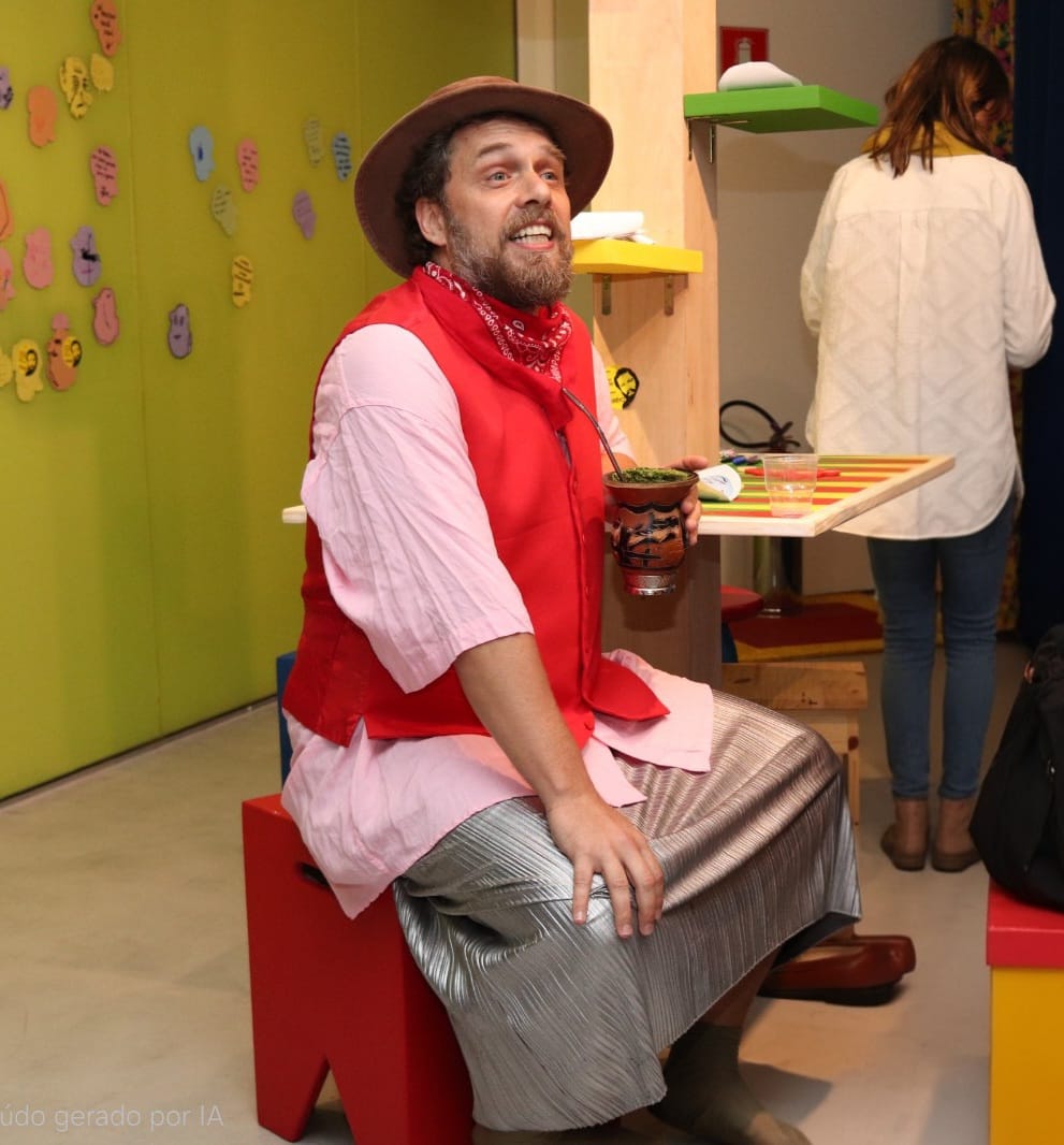 João Velho em cena (Créditos - Sylvio Romero Loureiro) pereio