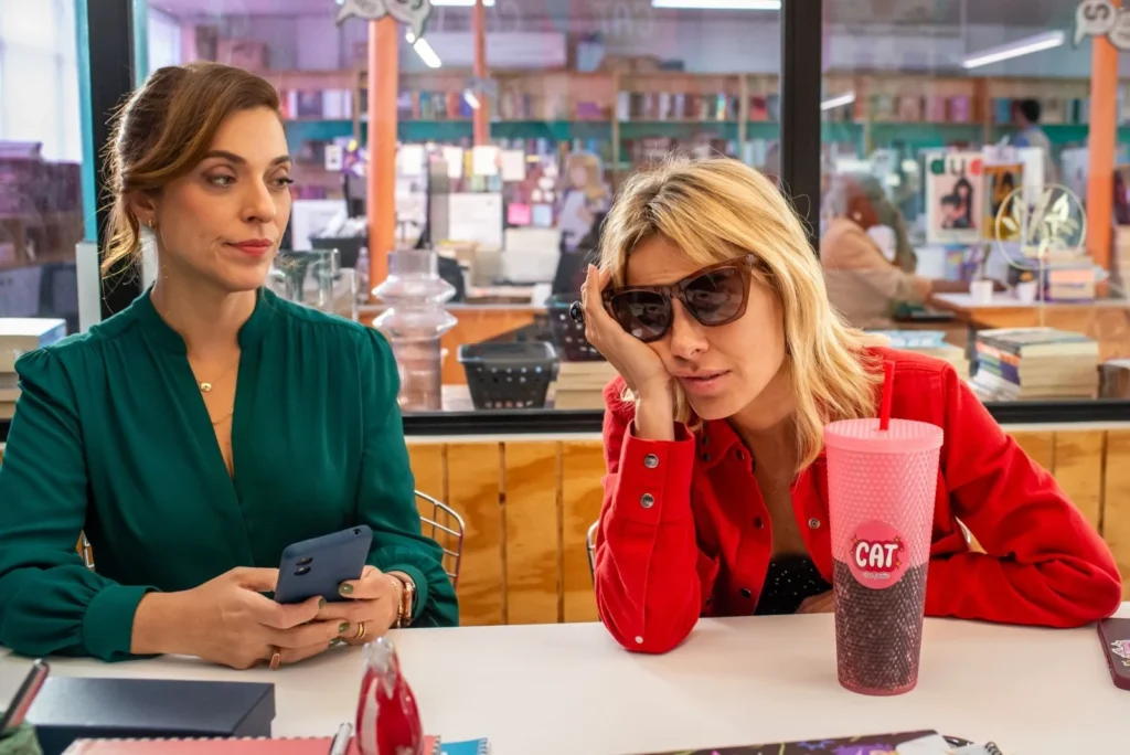 Carolina Dieckmann e Júlia Rabello em cena de (Des)Controle- Divulgação