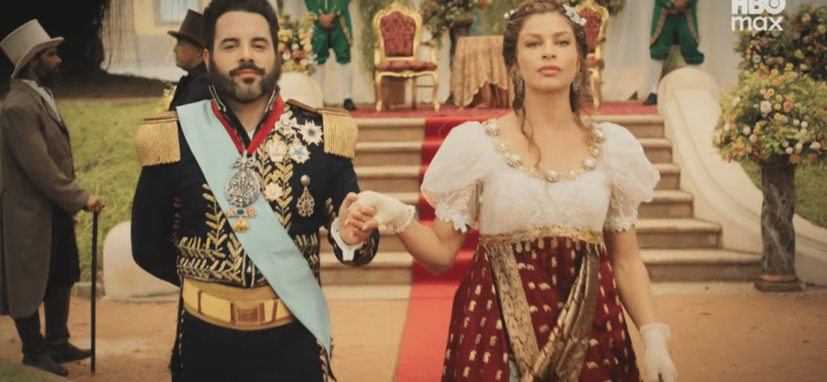 Pedro Carvalho e Grazi Massafera em cena de Dona Beja- Divulgação HBO