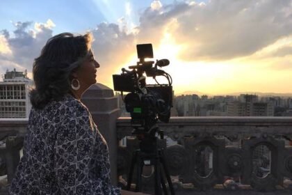 Foto: Denise Zmekhol – diretora de Pele de Vidro, vencedor de Melhor Filme de Longa-Metragem no Filmambiente