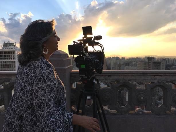 Foto: Denise Zmekhol – diretora de Pele de Vidro, vencedor de Melhor Filme de Longa-Metragem no Filmambiente