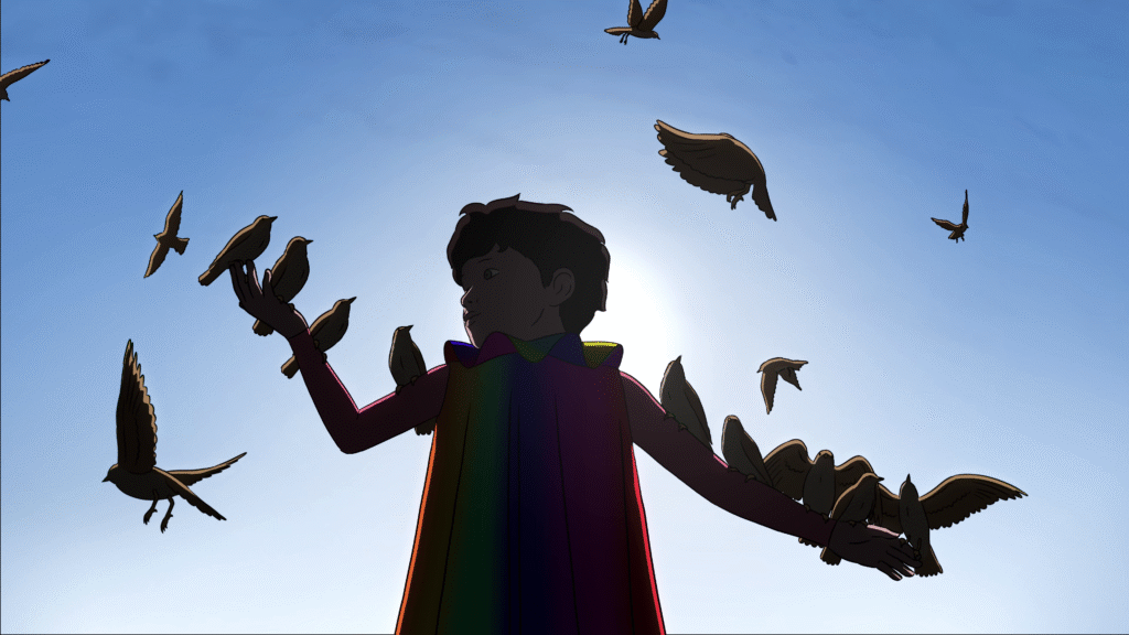 Cena de "Arco"- Divulgação Mubi