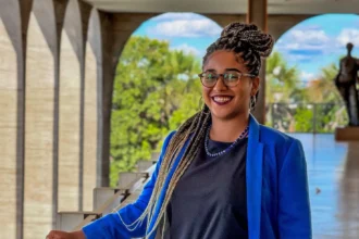 Marcele Oliveira, COP30 Juventude, cultura e meio ambiente, economia criativa RJ, Caminhos Criativos, Futuros Arte e Tecnologia, ativismo climático, justiça ambiental, cultura nas periferias, palestra gratuita Rio