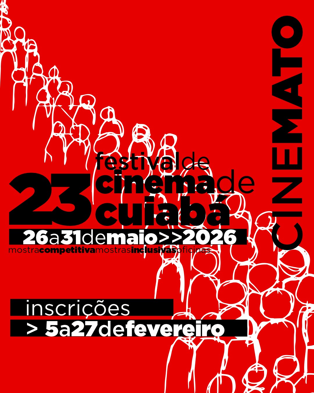 Cartaz oficial Cinemato