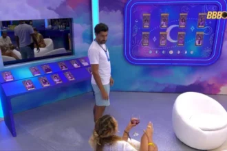Painel tático do Anjo Alberto Cowboy revela alianças, alvos e inimigos no BBB 26, além de reflexões sobre rejeição, favoritismo e estratégia no jogo.