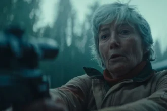 Emma Thompson em cena de "O Frio da Morte"- Divulgação Paris Filmes