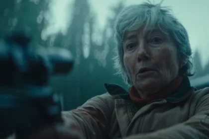 Emma Thompson em cena de "O Frio da Morte"- Divulgação Paris Filmes