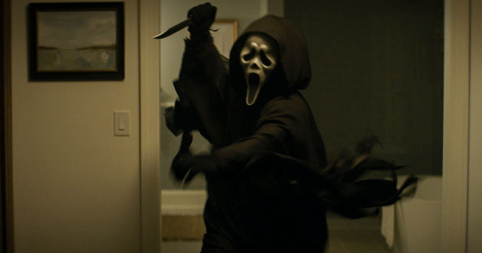 Ghostface em cena de "Pânico 7"- Divulgação Paramount Pictures