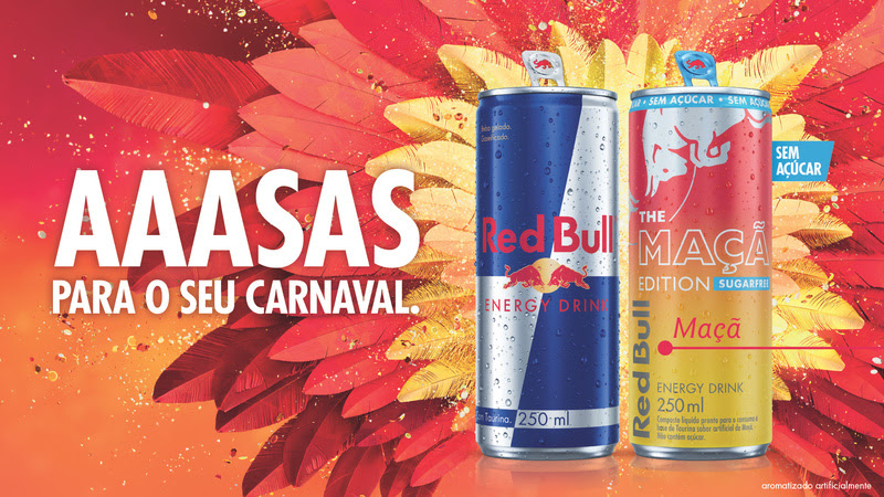 Red Bull, Carnaval 2026, Red Bull Maçã Edition Sugarfree, Cultura Pop, Ativações de Marca, Carnaval no Brasil, Red Bull Ladeira Abaixo, Cultura Geek, Eventos em São Paulo, Marketing Cultural, Música, Blocos de Rua, Entretenimento