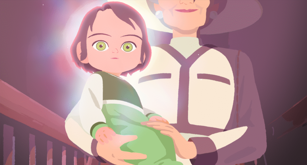 Cena de "A Pequena Amelie"- Divulgação Mares Filmes