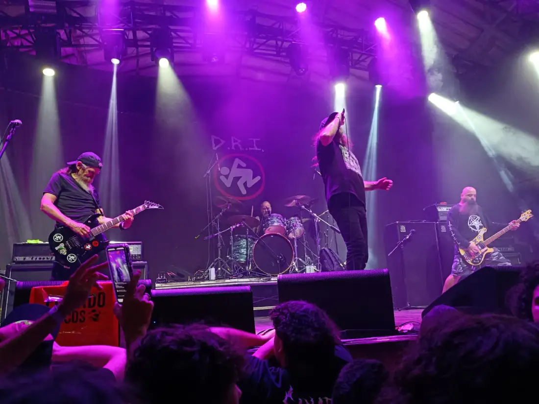 D.R.I. e Ratos de Porão amassam o Circo Voador