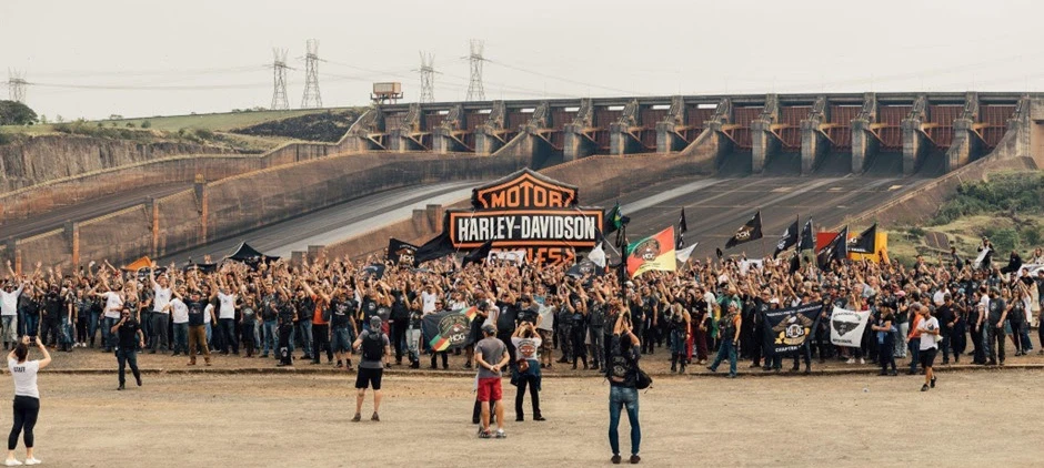 harley-davidson National H.O.G. Rally de 2017, na Usina Hidrelétrica de Itaipu, em Foz do Iguaçu. Crédito da imagem: Guilherme Veloso