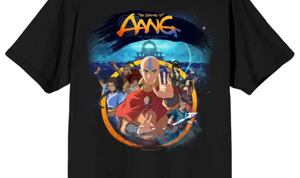 a lenda de aang avatar studios - bioworld - nickelodeon - paramount