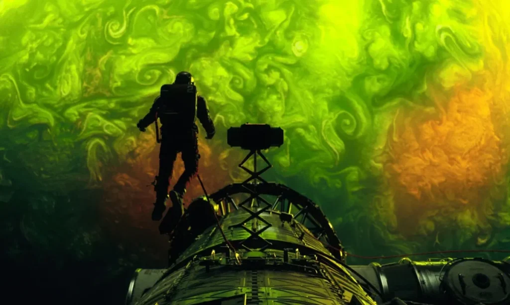 Ryan Gosling em cena de "Devoradores de Estrelas"- Divulgação Sony Pictures