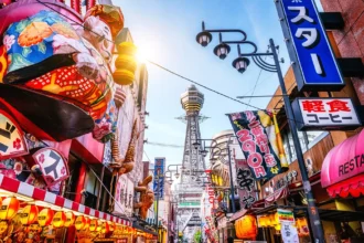 o que fazer no japao Osaka Shinsekai
