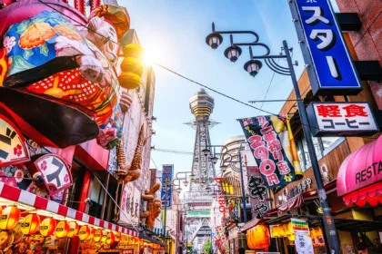 o que fazer no japao Osaka Shinsekai