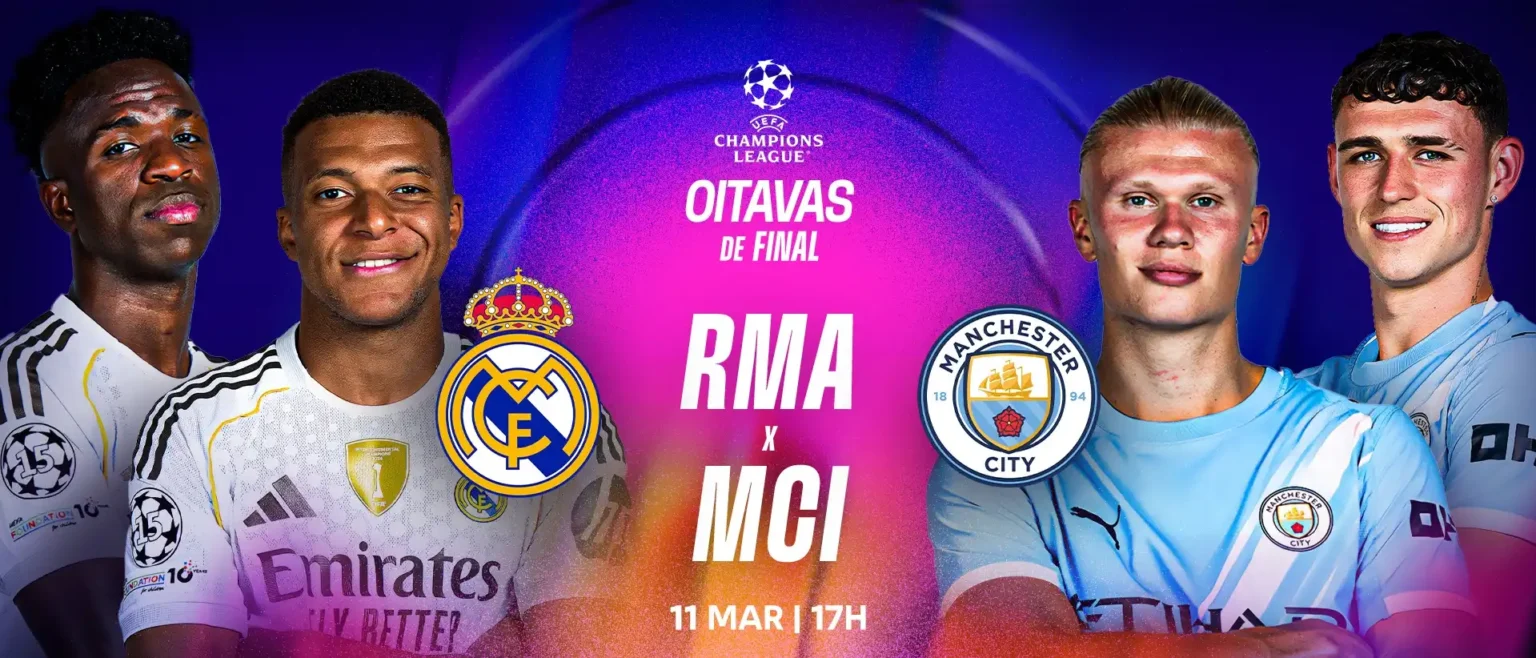onde assistir real madrid x manchester city