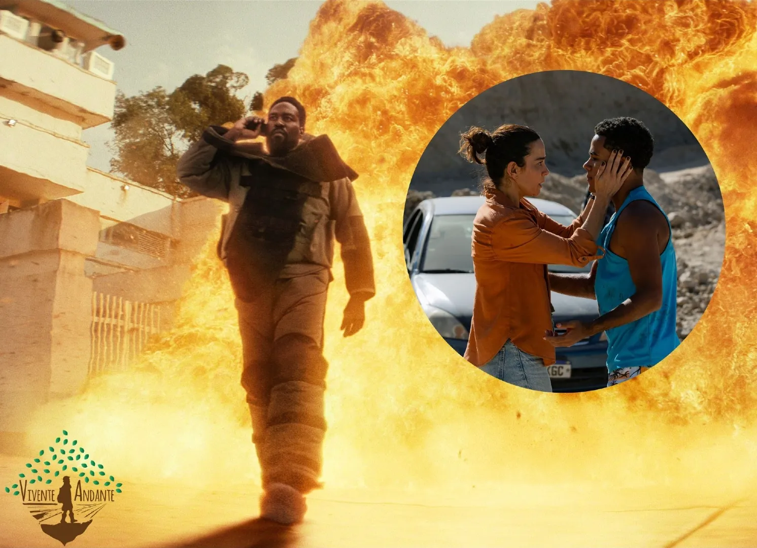 Homem em Chamas série Netflix, Alice Braga série Netflix, Vicente Amorim diretor brasileiro, série filmada no Rio de Janeiro, Homem em Chamas estreia Netflix, Yahya Abdul Mateen II série