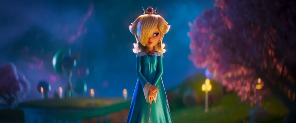 Princesa Rosalina em cena de "Super Mario Galaxy: O Filme"- Divulgação Universal Studios/Nintendo