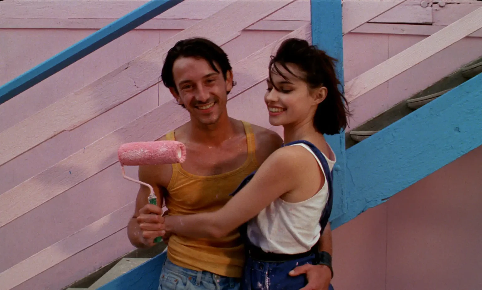 Jean-Hugues Anglade e Béatrice Dalle em cena de "Betty Blue"- Divulgação Pandora Filmes