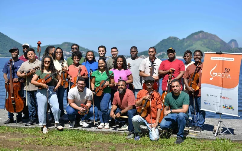 Orquestra vai apresentar obras de Villa-Lobos, Grieg, Warlock e Mendelssohn - Foto Daniela Anatalício