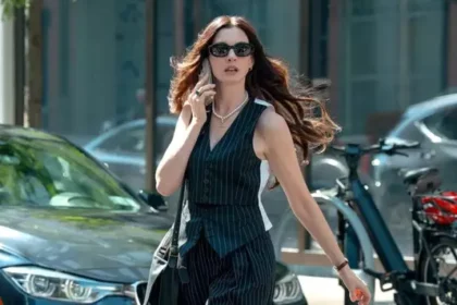 Anne Hathaway em cena de "O Diabo Veste Prada 2"- Divulgação 20th Century Studios