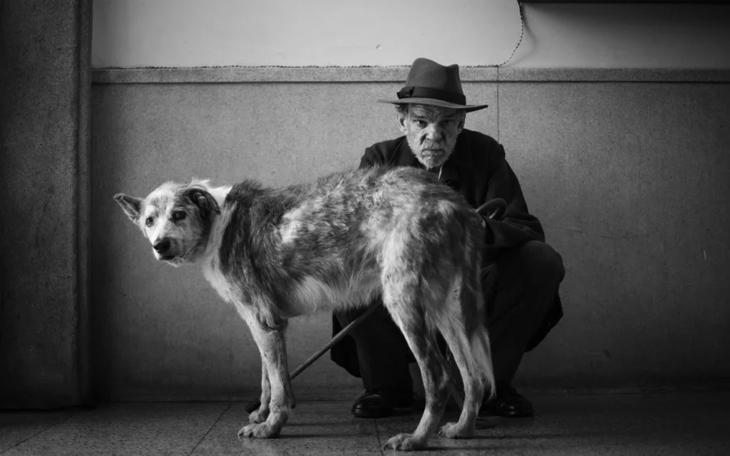 Denis Lavant em cena de "O Estrangeiro"- Copyright Foz - Gaumont - France 2 Cinema, Carole Bethuel