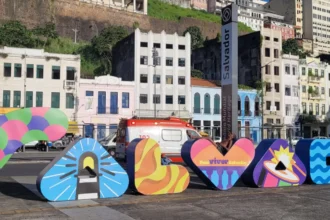 letreiro Salvador, elevador lacerda