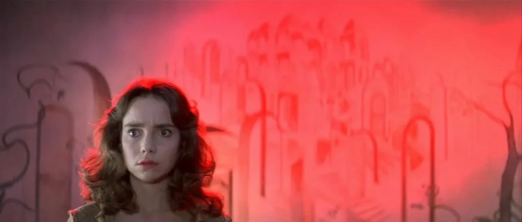 Jessica Harper em cena de "Suspiria"- Copyright Les Films du Camelia