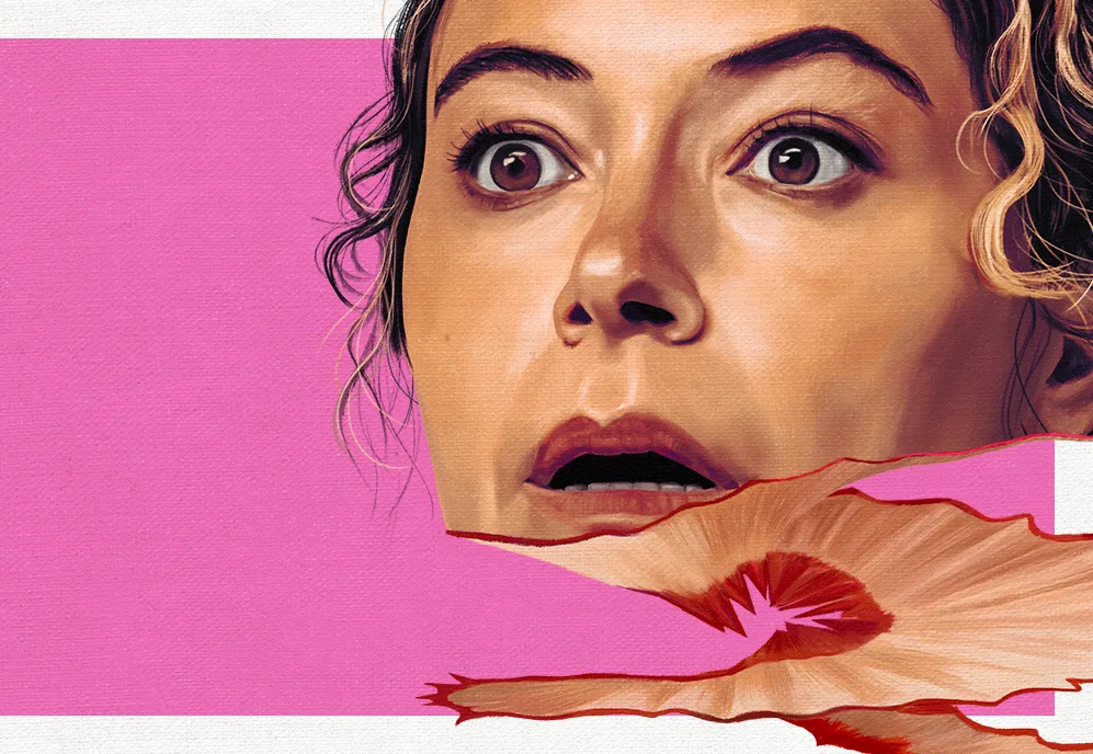 Apple TV, Prazer Máximo Garantido, Maximum Pleasure Guaranteed, Tatiana Maslany, Jake Johnson, thrillers Apple TV, séries de suspense, humor ácido, David J Rosen, streaming, séries 2026