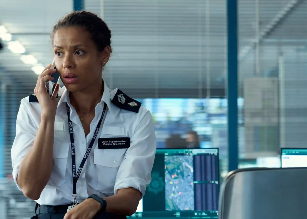 Gugu Mbatha-Raw em cena de "Golpe Explosivo"- Divulgação Diamond Pictures