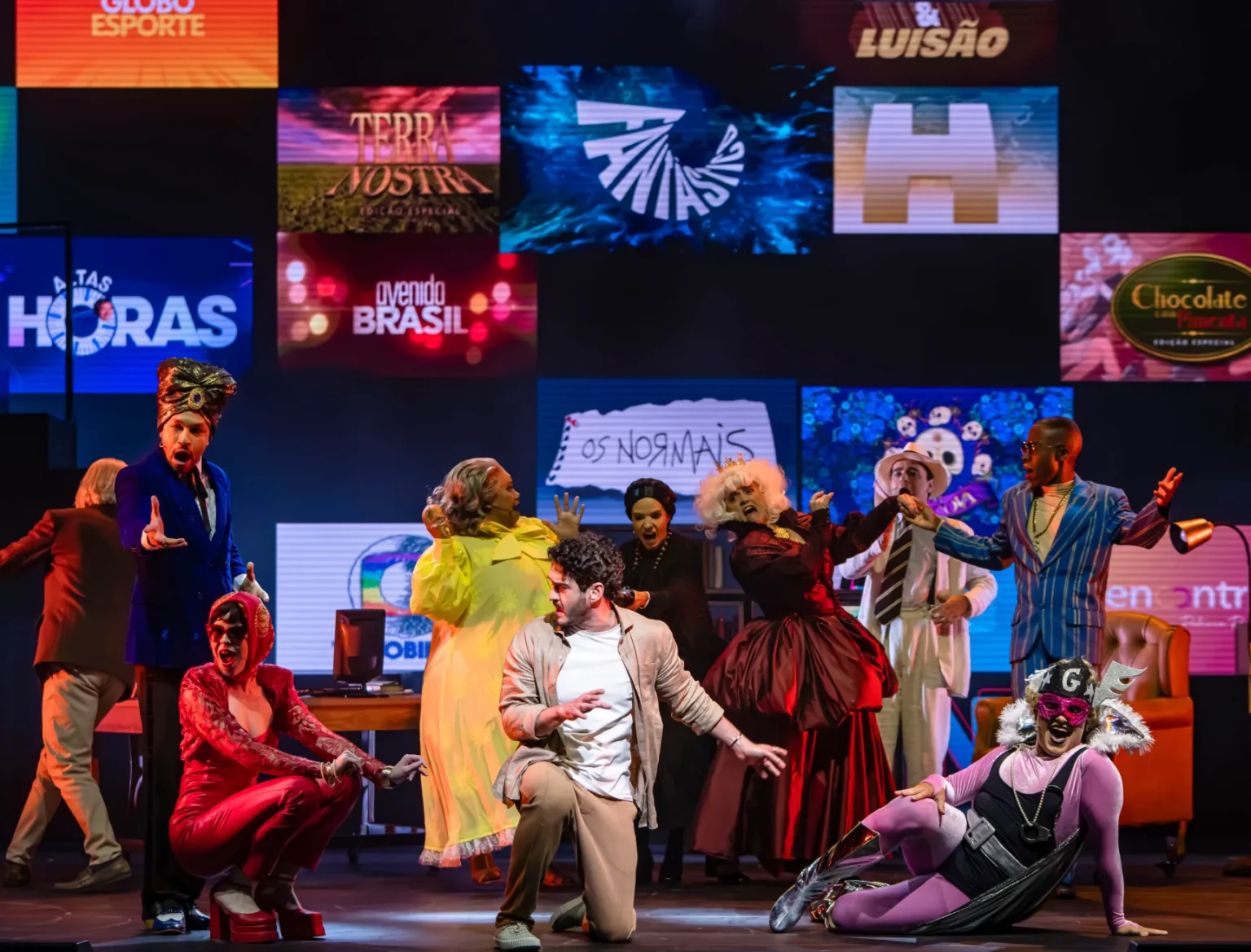 Musical Espelho Mágico celebra os 60 anos da TV Globo com superprodução no Rio - foto Caio Gallucci