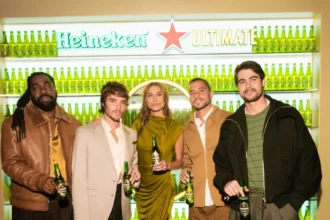 Heineken reúne Sasha Meneghel, Lázaro Ramos e Rafael Vitti em lançamento de nova cerveja no Brasil
