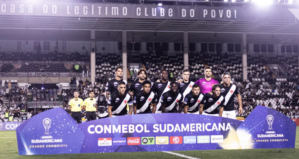 Vasco da Gama x Audax Italiano pela CONMEBOL Sudamericana realizado no Estádio de São Januário em 14 de Abril de 2026. Fotos: Matheus Lima/Vasco.