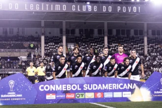 Vasco da Gama x Audax Italiano pela CONMEBOL Sudamericana realizado no Estádio de São Januário em 14 de Abril de 2026. Fotos: Matheus Lima/Vasco.