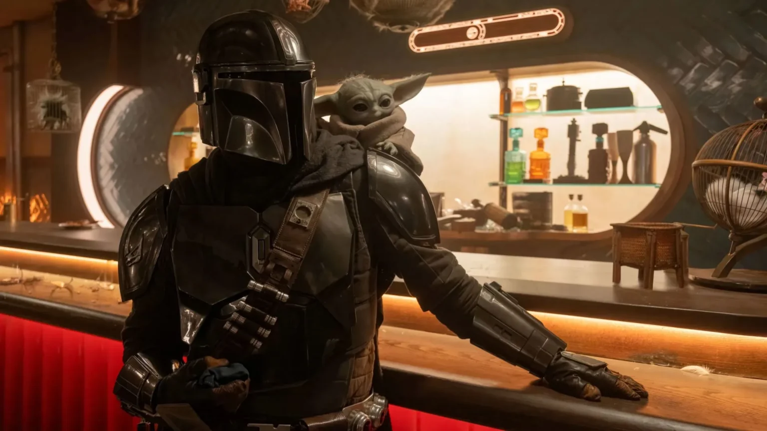 Cena de 'Star Wars: O Mandaloriano e Grogu'- Divulgação Disney Brasil