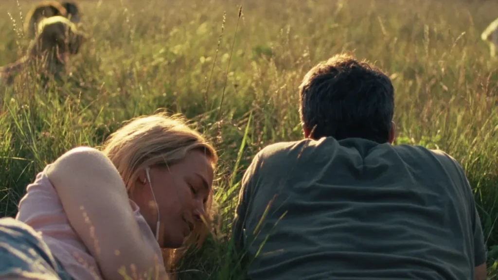 Piper Perabo e Patrick Hivon em cena de "Amor Apocalipse"- Divulgação Synpase Distribution