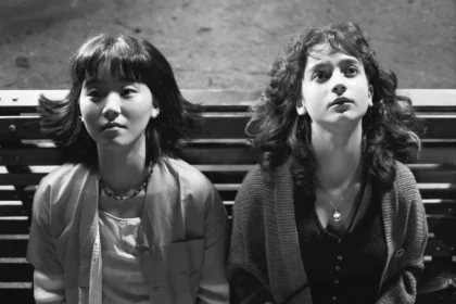 Bárbara Luz e Sharon Cho em cena de "Cinco da Tarde"- Divulgação 3 Tabela Filmes