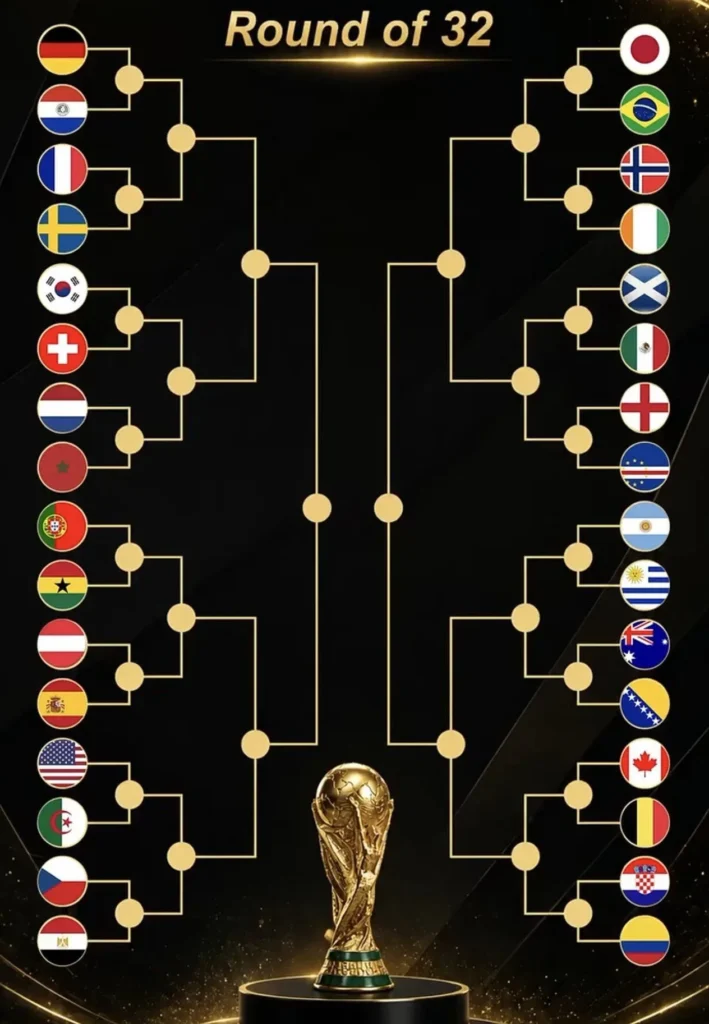 chaveamento da copa do mundo da fifa 2026
